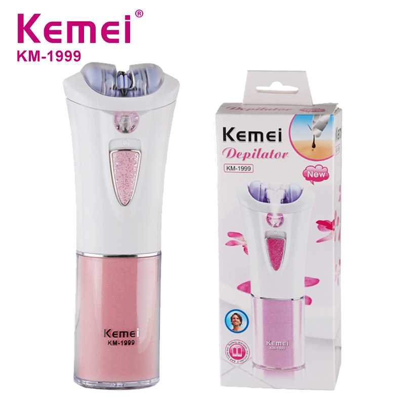 Epilator Wireless - Kemei KM-1999 Depilatory Electric Female Epilator