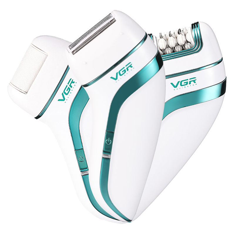 Epilator Wireless - Original VGR 3-In-1 Ladies Epilator, Electric