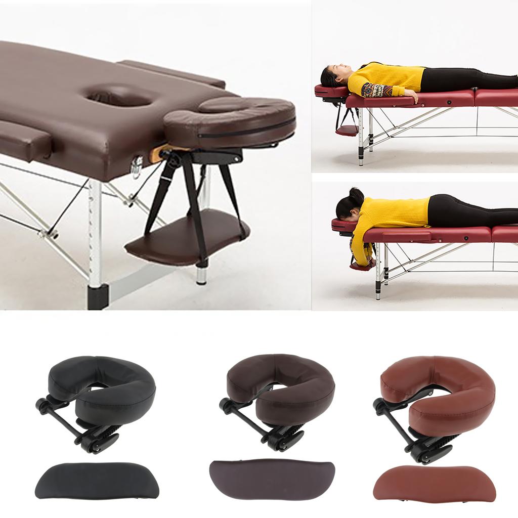 Wellness Spa With Massage - Adjustable Massage Table Headrest U Shape