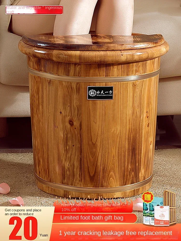 Wood Foot Spa Barrel - Fumigat - Wellness Spa With Massage recension och pris