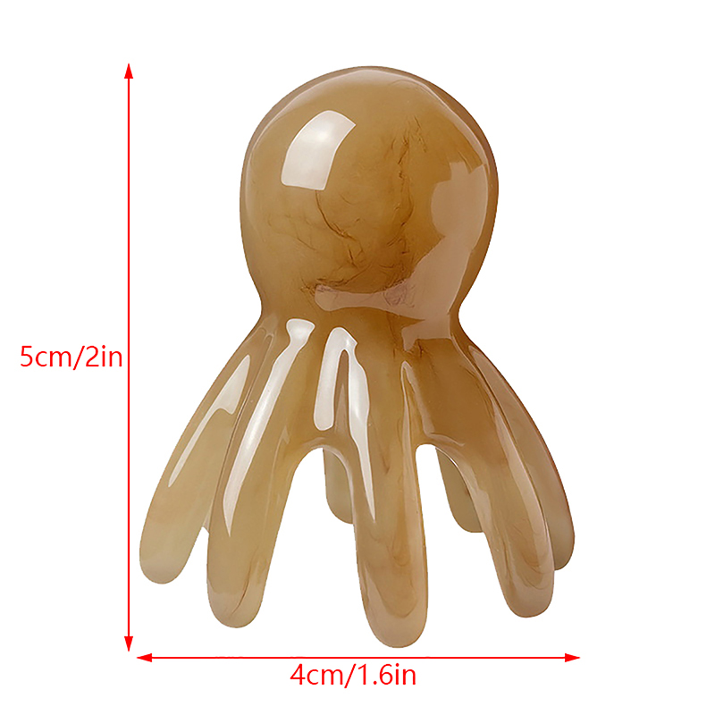 2Pcs Resin Octopus Comb Scalp  - Wellness Spa With Massage recension och pris