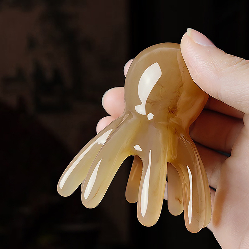 2Pcs Resin Octopus Comb Scalp  - Wellness Spa With Massage recension och pris