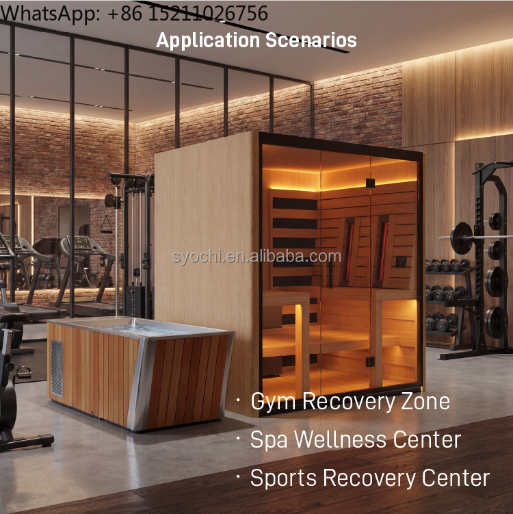 Luxury Sauna Cold Plunge Ice B - Spa Wellness Center recension och pris
