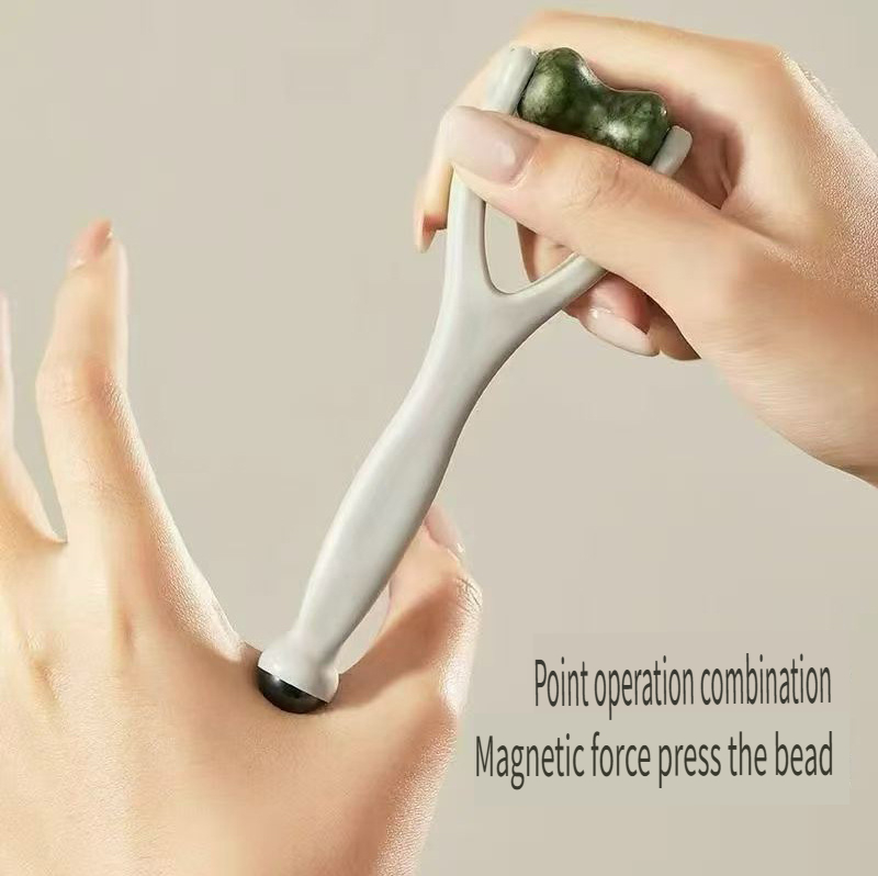 1pc Natural Jade Finger Massag - Wellness Spa With Massage recension och pris